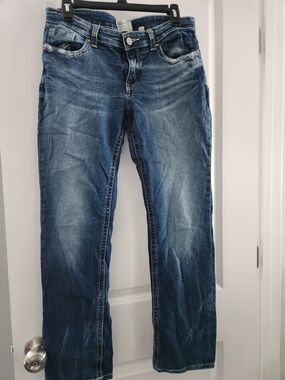 BKE Women’s Medium Blue Straight-Leg Jeans Size 28 R